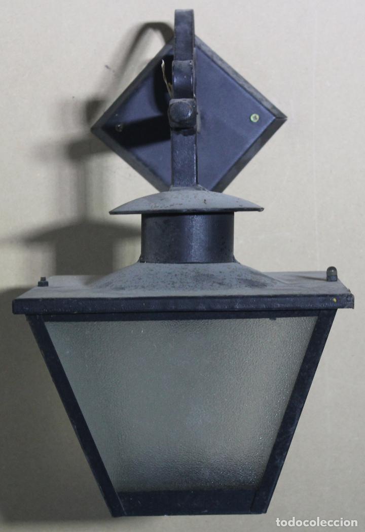 Vintage: Farol brazo hierro - Foto 4