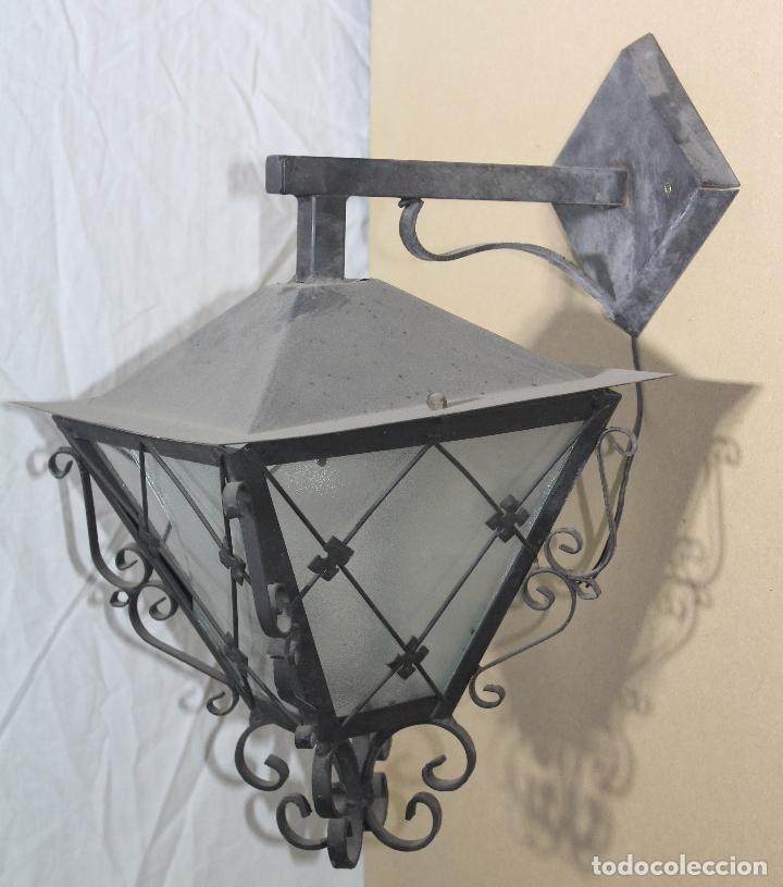 Vintage: Farol brazo hierro - Foto 3