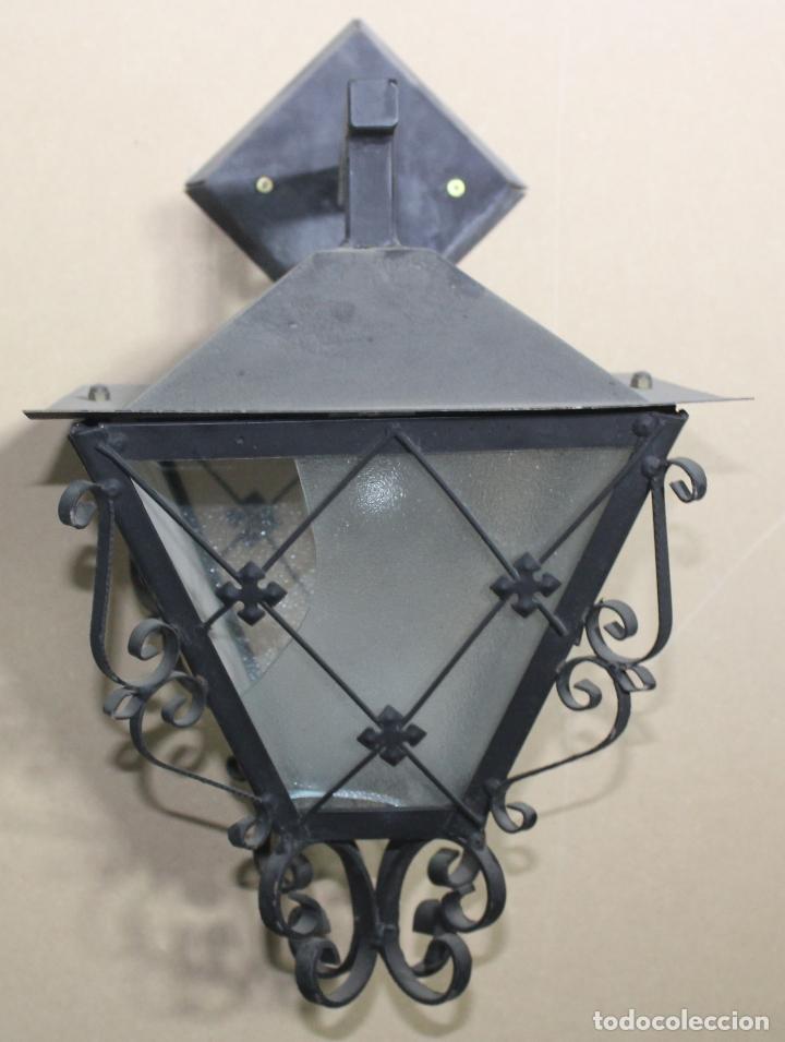 Vintage: Farol brazo hierro - Foto 4