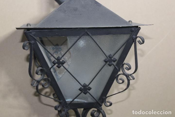 Vintage: Farol brazo hierro - Foto 5
