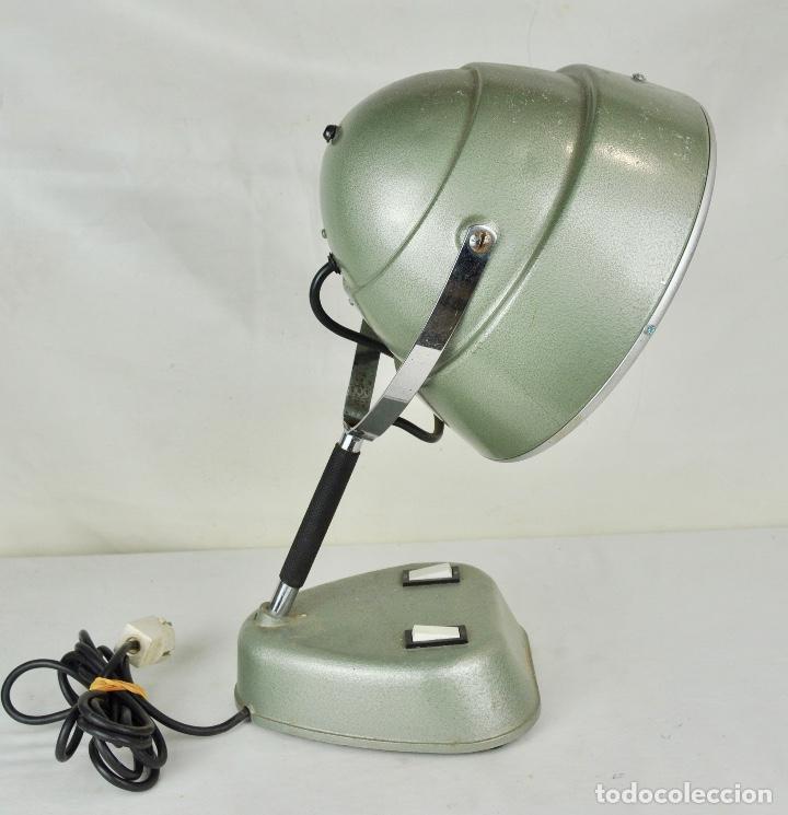 Vintage: L&aacute;mpara rayos uva adaptada como flexo - Foto 1