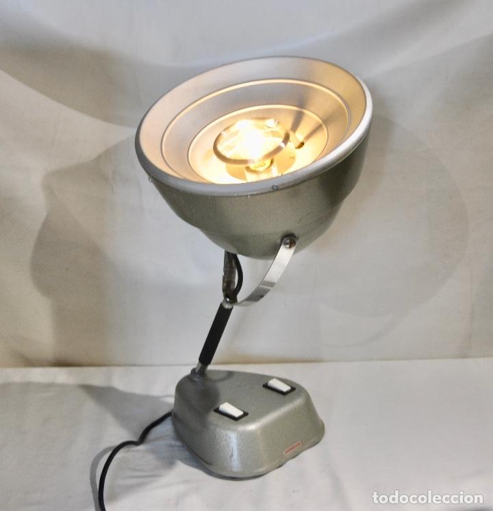 Vintage: L&aacute;mpara rayos uva adaptada como flexo - Foto 16