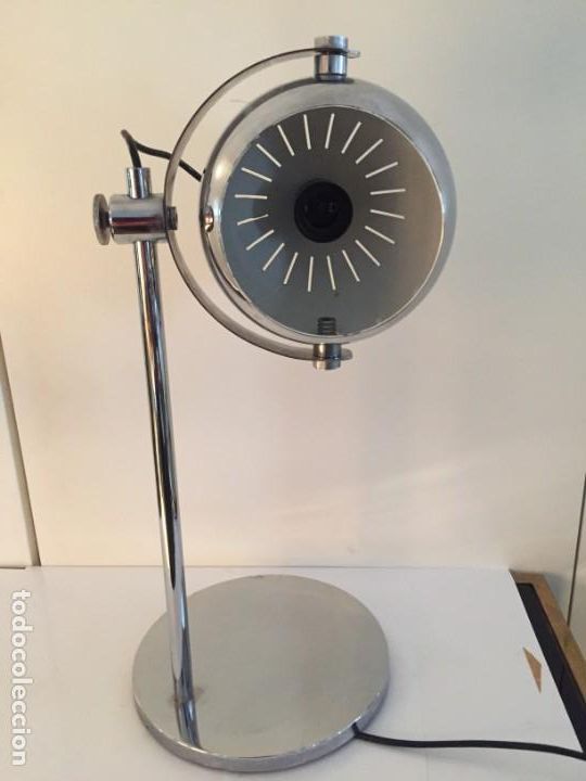 Vintage: LAMPARA DE ESCRITORIO CROMADA 1970 sarfatti ??? - Foto 1