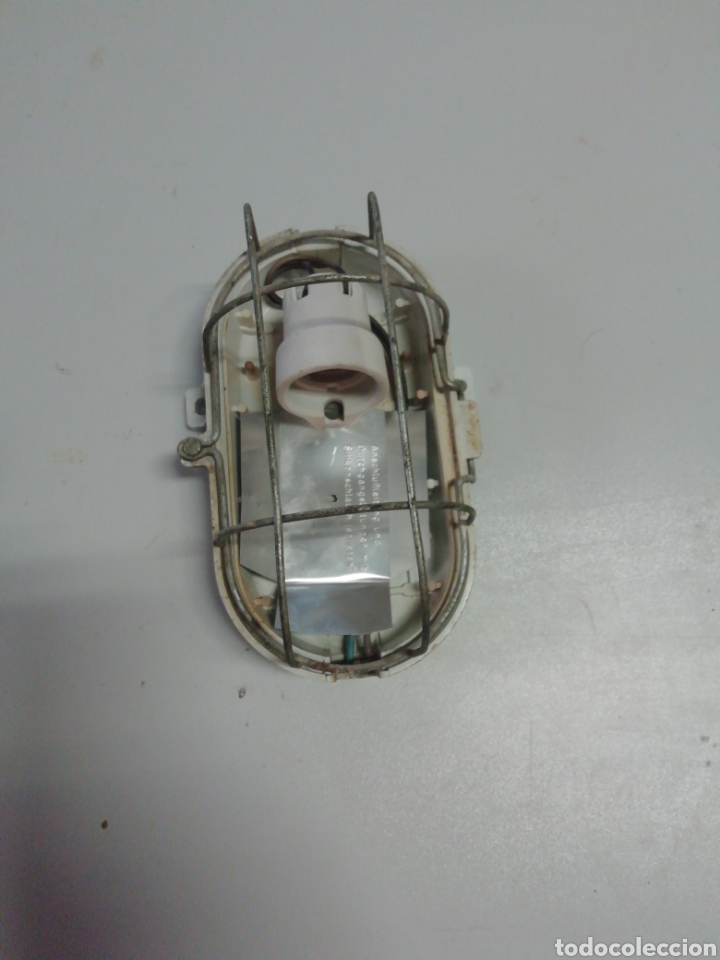 Vintage: Ojo de buey lampara industrial - Foto 1