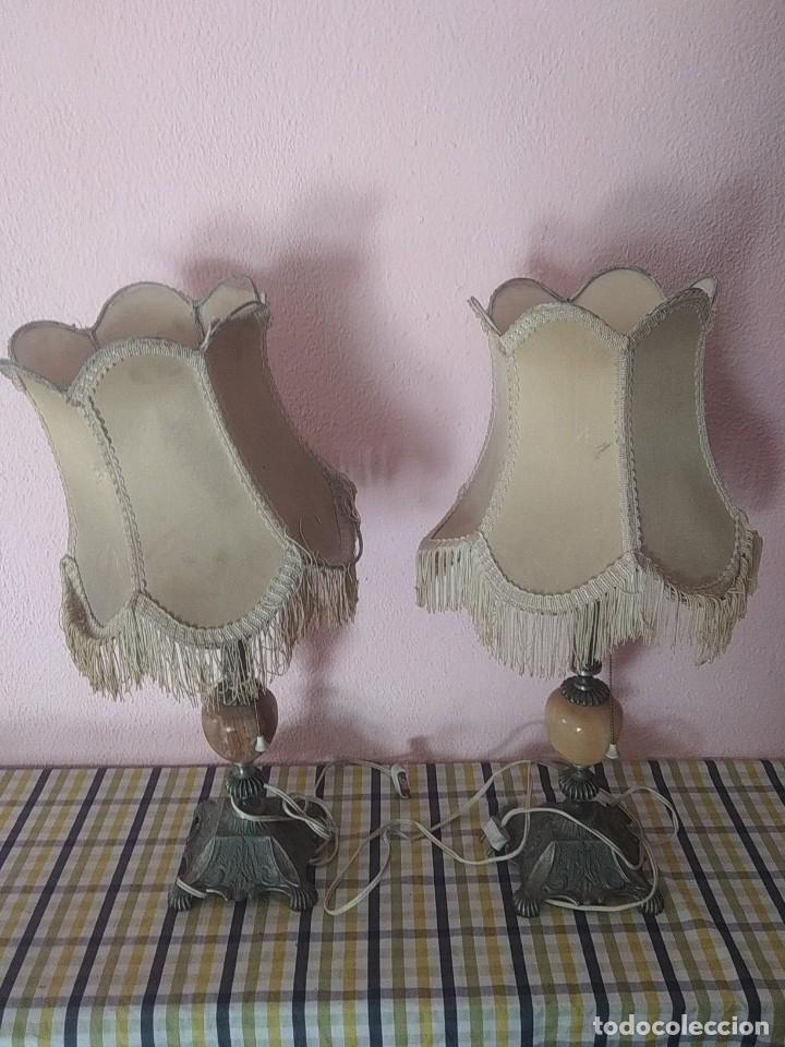 Vintage: Pareja de lamparas antiguas - Foto 1
