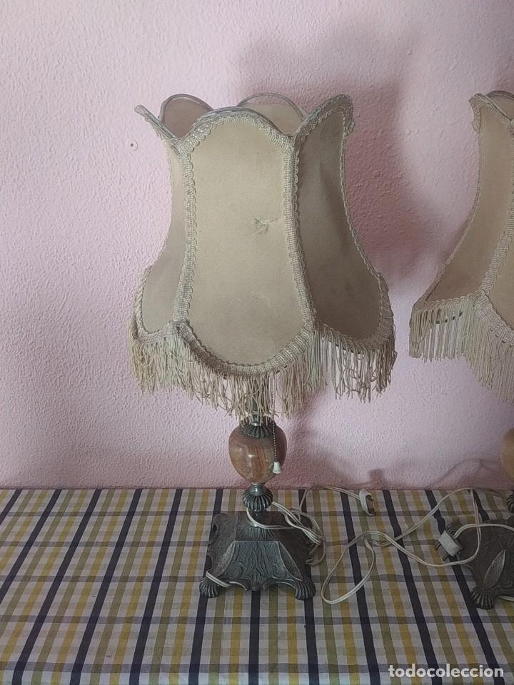 Vintage: Pareja de lamparas antiguas - Foto 3