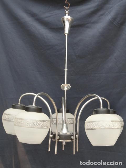 Vintage: BONITA L&Aacute;MPARA DE TECHO. - Foto 2