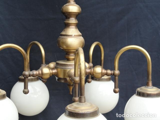 Vintage: BONITA L&Aacute;MPARA DE TECHO. - Foto 5