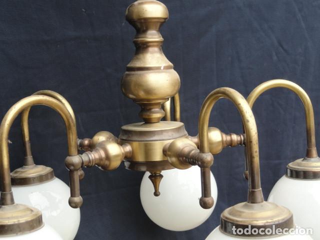Vintage: BONITA L&Aacute;MPARA DE TECHO. - Foto 6