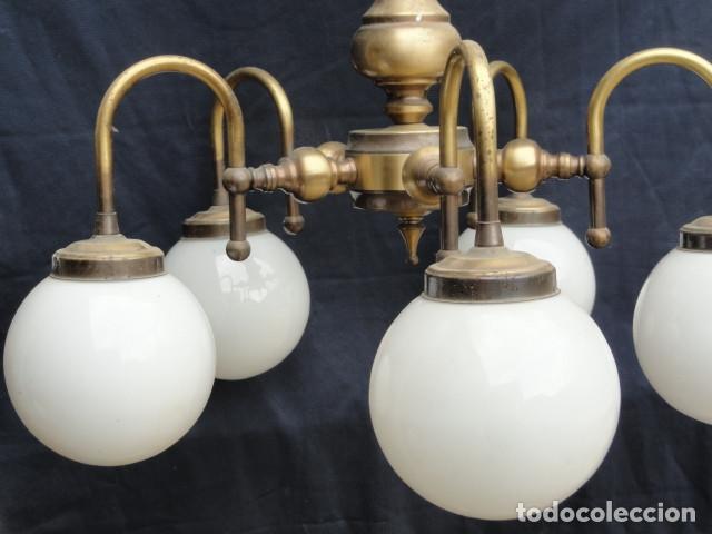 Vintage: BONITA L&Aacute;MPARA DE TECHO. - Foto 7