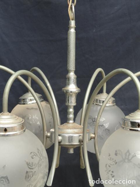Vintage: BONITA L&Aacute;MPARA DE TECHO. - Foto 3