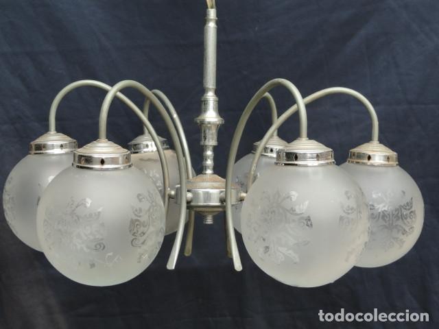 Vintage: BONITA L&Aacute;MPARA DE TECHO. - Foto 6