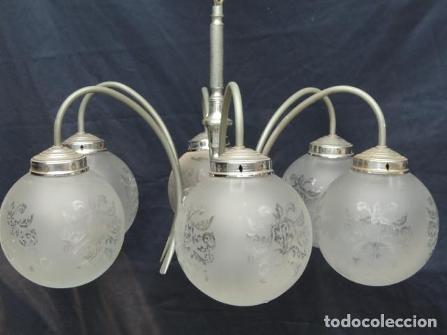 Vintage: BONITA L&Aacute;MPARA DE TECHO. - Foto 7