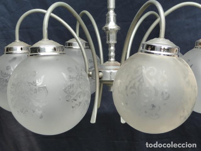 Vintage: BONITA L&Aacute;MPARA DE TECHO. - Foto 8