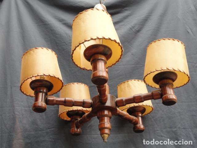 Vintage: BONITA L&Aacute;MPARA DE TECHO. - Foto 7