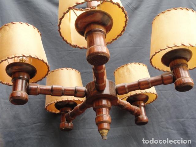 Vintage: BONITA L&Aacute;MPARA DE TECHO. - Foto 8