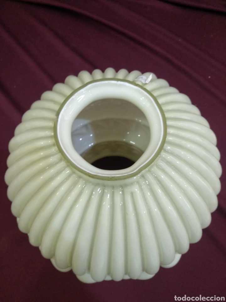 Vintage: Aplique de opalina para lampar - Foto 3