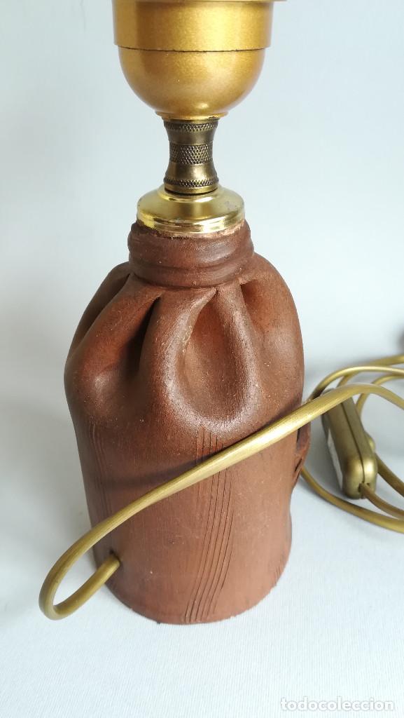 Vintage: LAMPARA DE SOBREMESA ARCILLA - Foto 1