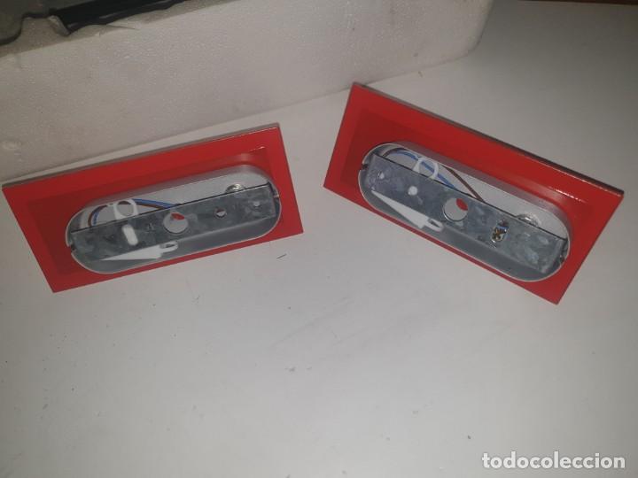 Vintage: PAREJA APLIQUES ROJO - Foto 4