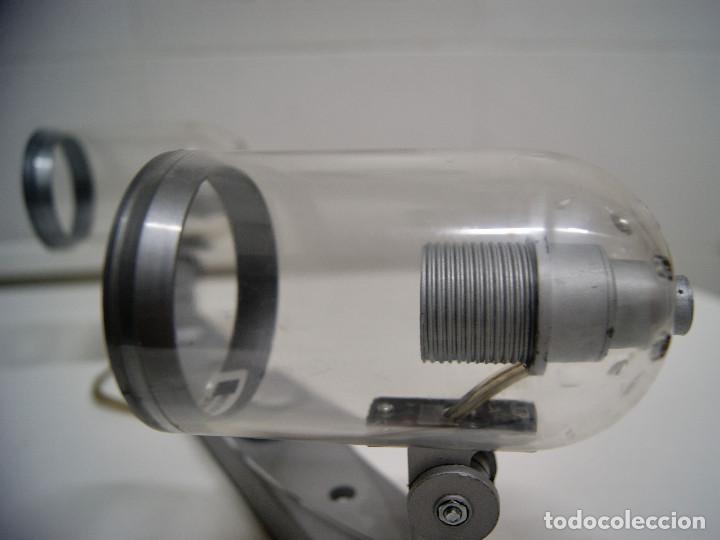 Vintage: Regleta con dos focos en pl&aacute;stico transparente - Foto 2