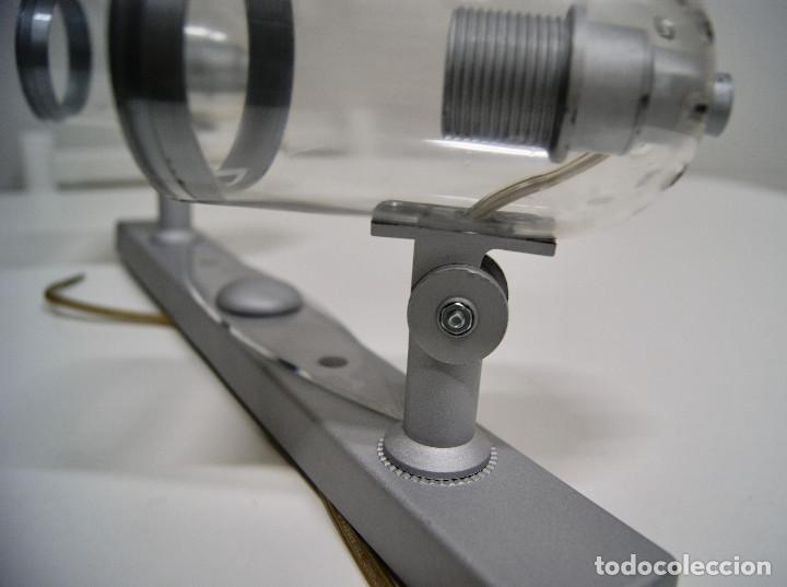 Vintage: Regleta con dos focos en pl&aacute;stico transparente - Foto 4
