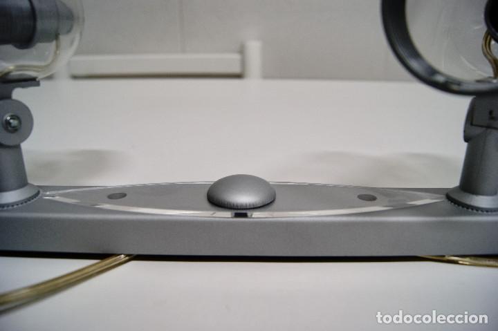Vintage: Regleta con dos focos en pl&aacute;stico transparente - Foto 5