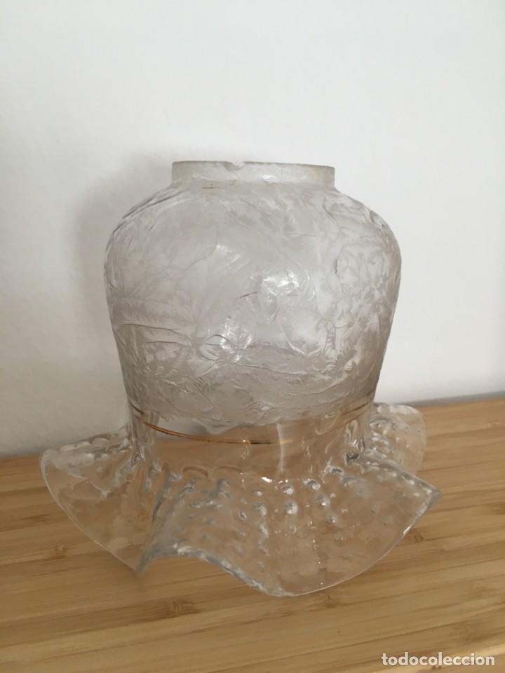 Vintage: Par de tulipas de cristal - Foto 4