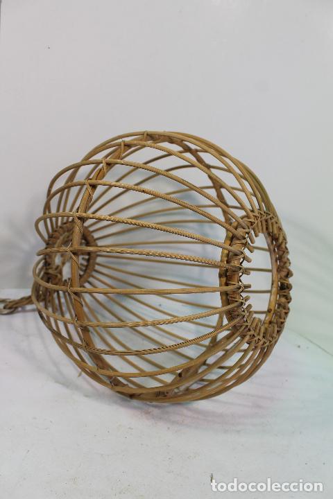 Vintage: lampara de techo de bamb&uacute; - Foto 5