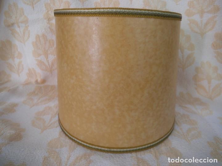 Vintage: TULIPA DE PERGAMINO LISA- VERDE - Foto 1