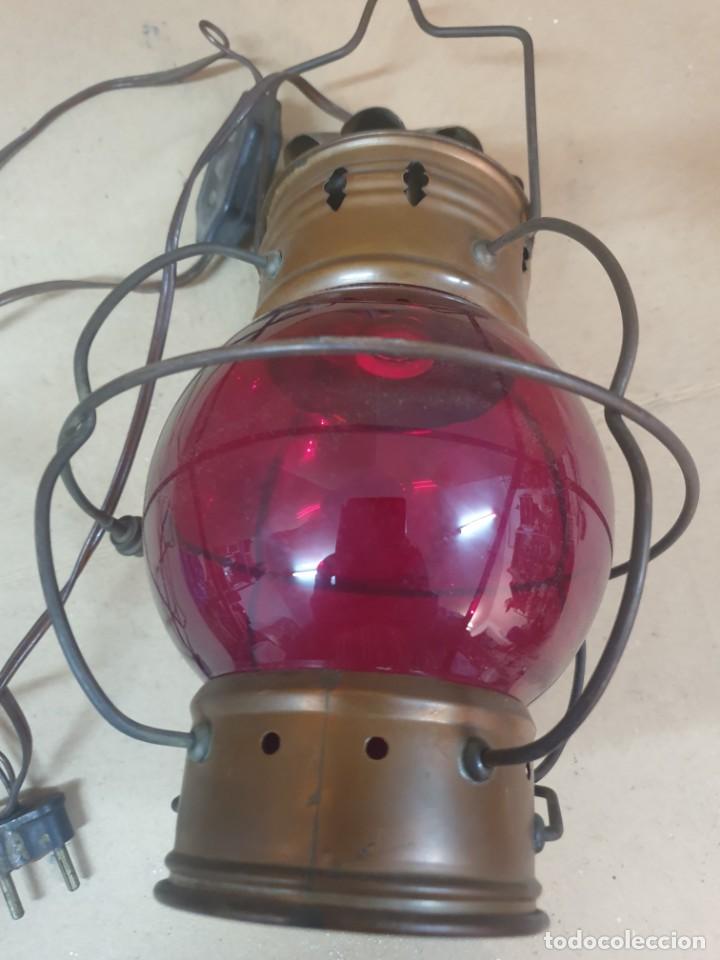 Vintage: Farol rojo - Foto 3