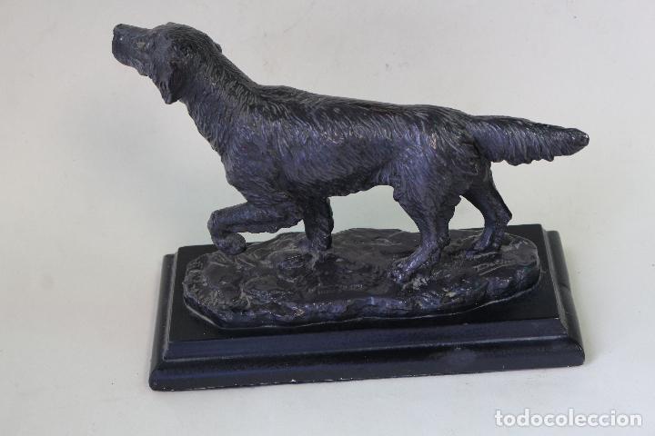 Vintage: setters sculture firmada y fechada - Foto 4
