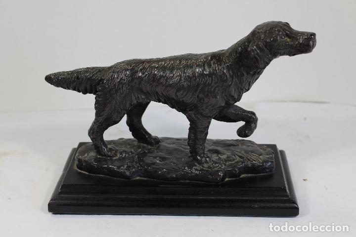 Vintage: setters sculture firmada y fechada - Foto 6