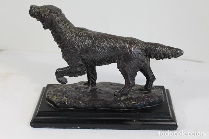 Vintage: setters sculture firmada y fechada - Foto 1