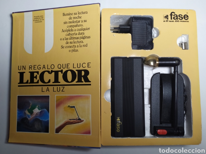 Vintage: Luz de lectura Fase original - Foto 1