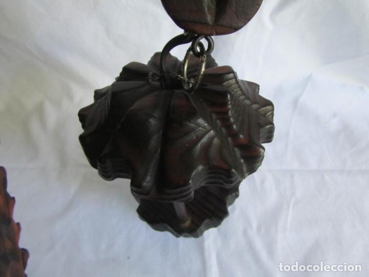 Vintage: Aplique o farol de pared de madera - Foto 6