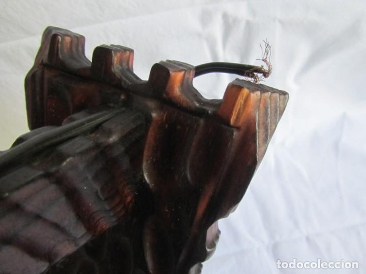 Vintage: Aplique o farol de pared de madera - Foto 8