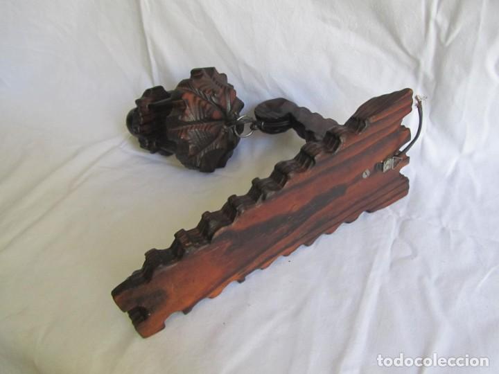 Vintage: Aplique o farol de pared de madera - Foto 9