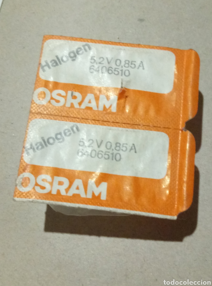 Vintage: Dos bombillas Osram halogen - Foto 1