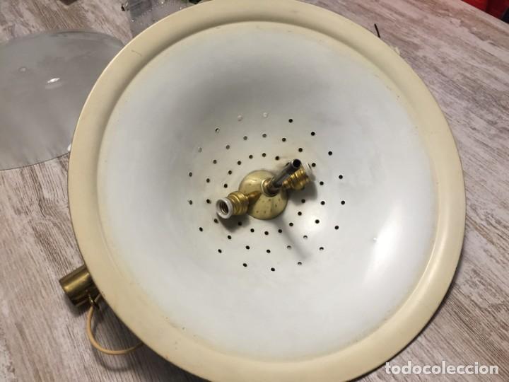 Vintage: LAMPARA TECHO SUBE Y BAJA POLEAS UFO - Foto 21