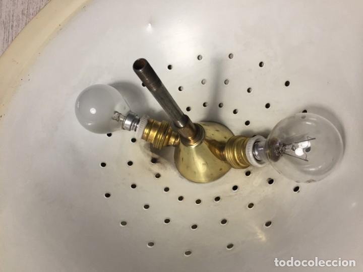 Vintage: LAMPARA TECHO SUBE Y BAJA POLEAS UFO - Foto 24