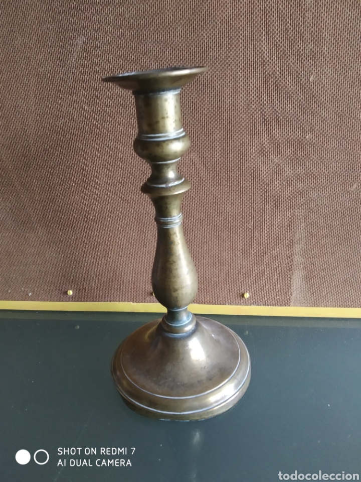 Vintage: Candelabro de Metal - Foto 1