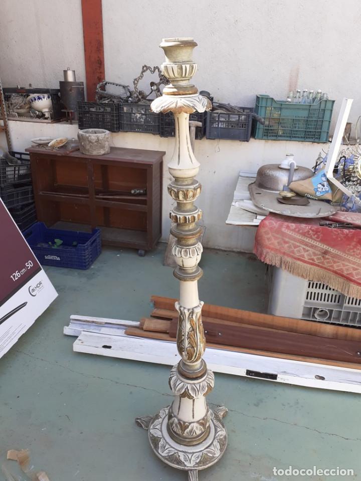 Vintage: velon de pie policromado - Foto 1