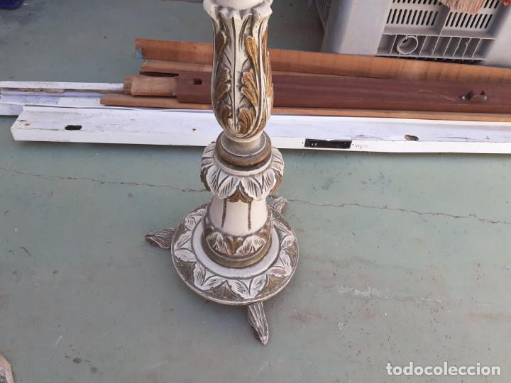 Vintage: velon de pie policromado - Foto 2