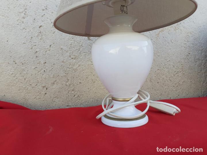 Vintage: lampara de ceramicas - Foto 2