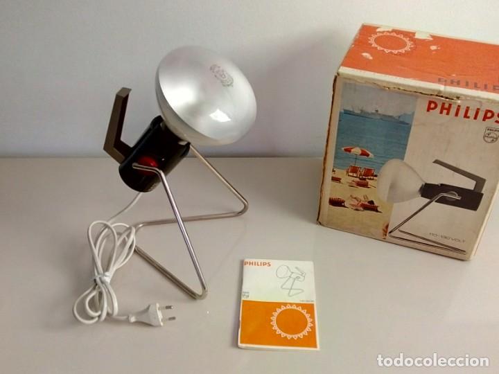 Vintage: LAMPARA ULTRAVIOLETA PHILIPS. - Foto 2