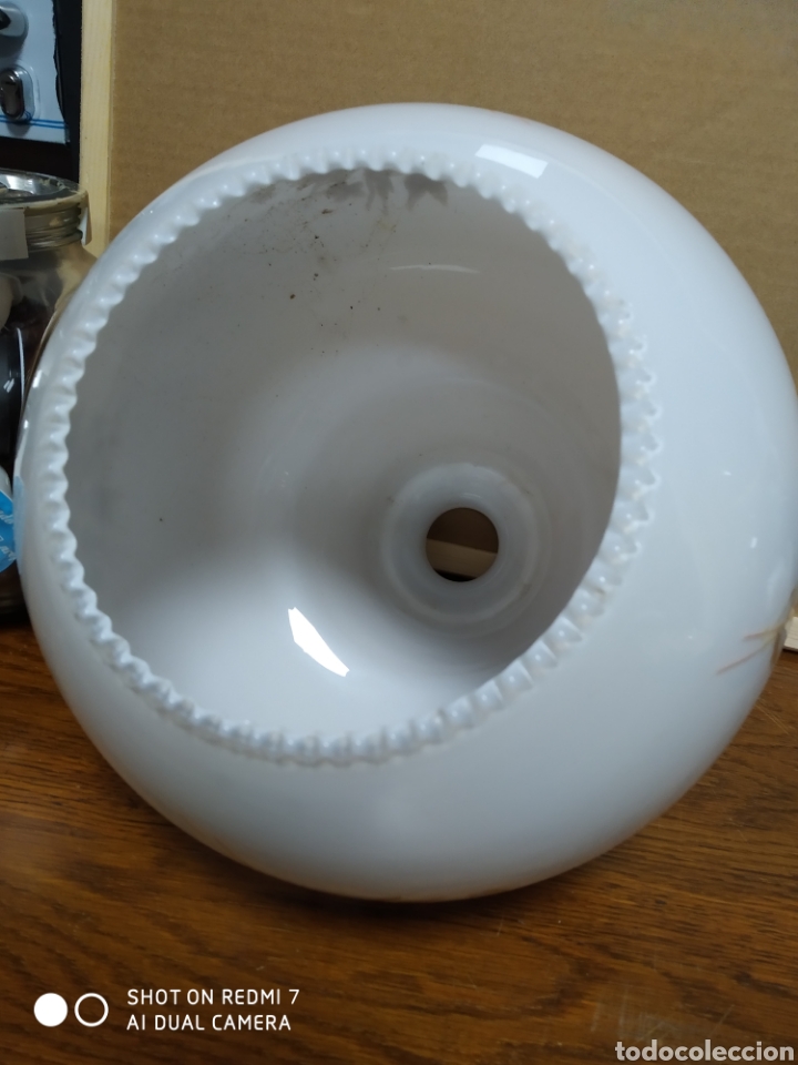 Vintage: Globo Opalina Grande - Foto 3