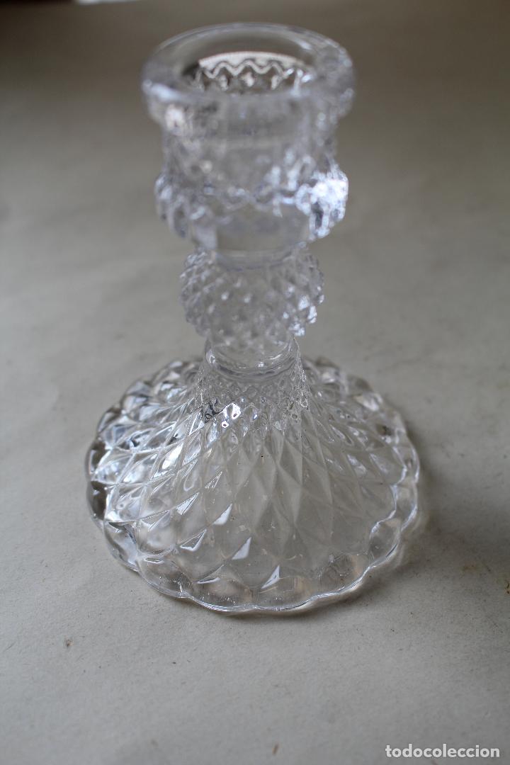 Vintage: candelabro de cristal - Foto 2
