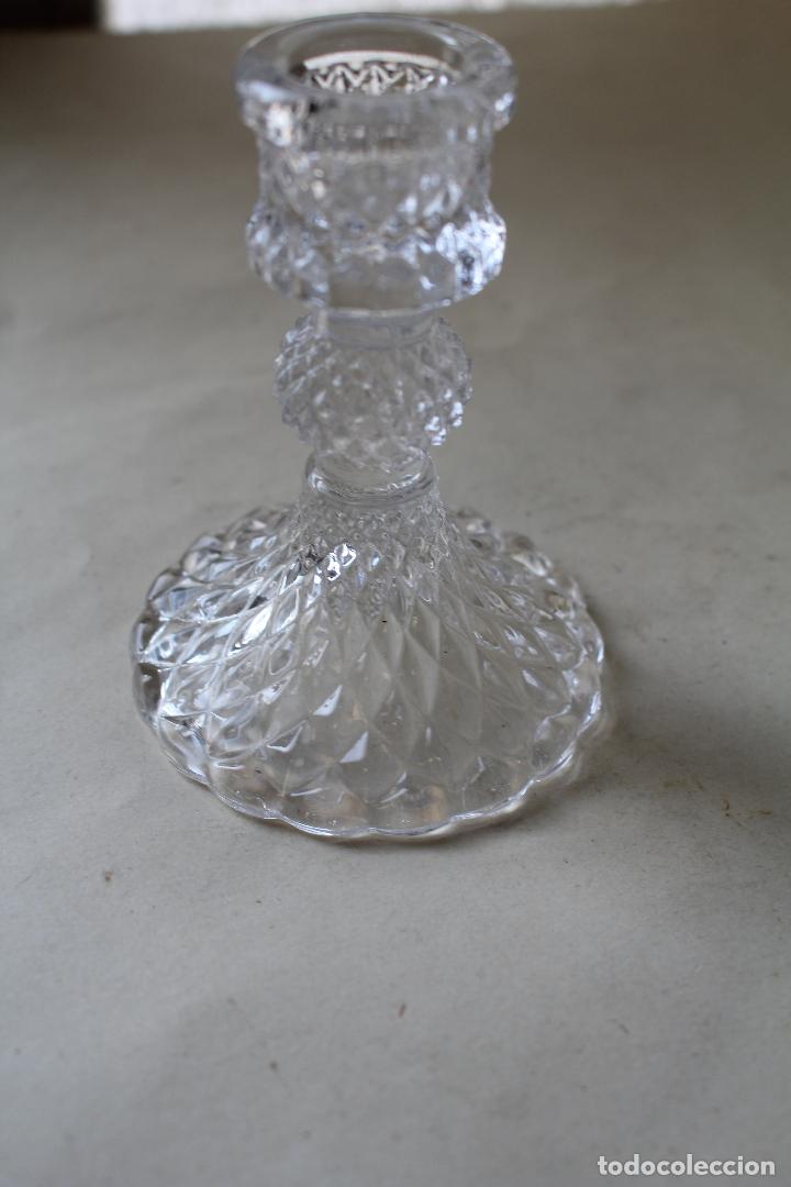 Vintage: candelabro de cristal - Foto 1