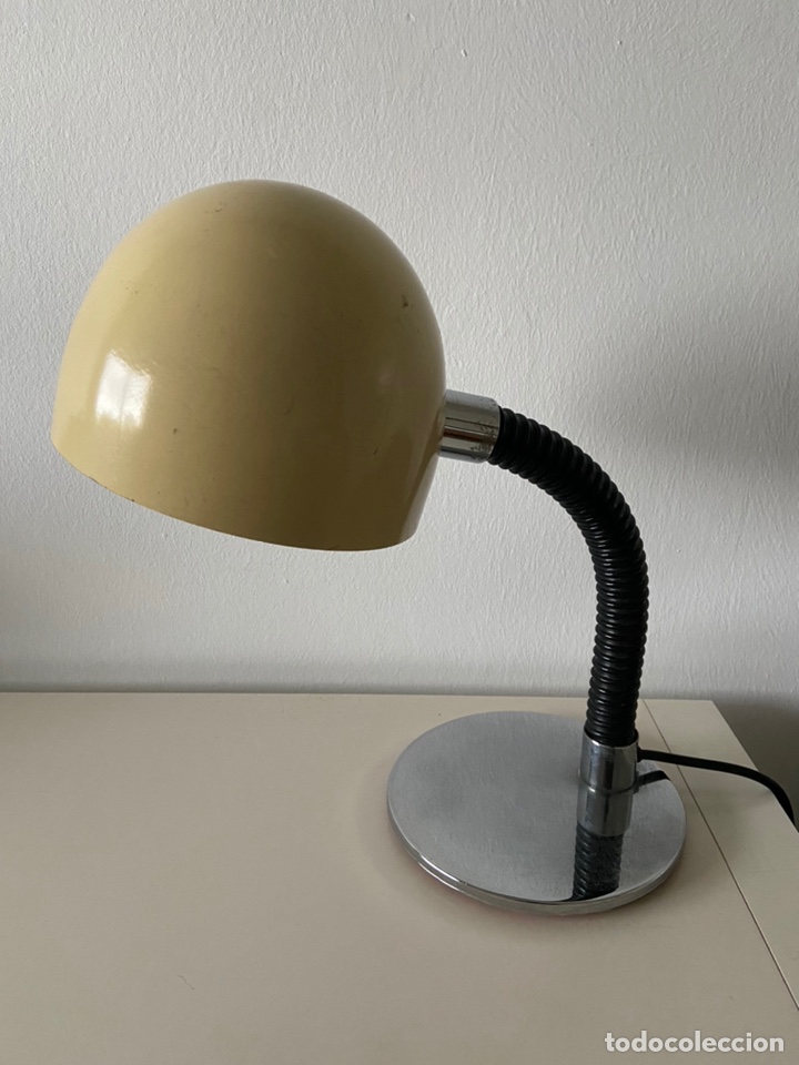 Vintage: Lampara de escritorio Flexo Vintage Space Age - Foto 7