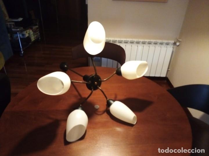 Vintage: Lampara de techo Vintage 60s - Foto 4